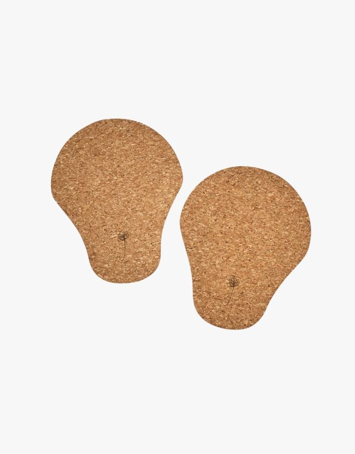 Põranda liugurid naturaalne toon - 18x22,5x0,8 cm naturaalne toon - 1