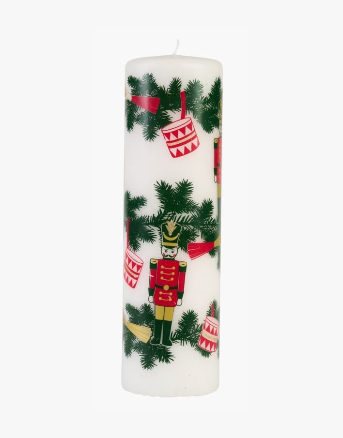 Lauaküünal mitmevärviline/valge - 25 cm ø6,8 mitmevärviline/valge - 1