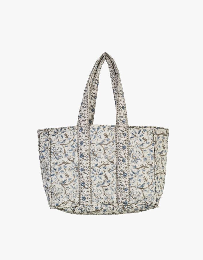 Väike tote kott mitmevärviline/sinine - 30x40 cm mitmevärviline/sinine - 1