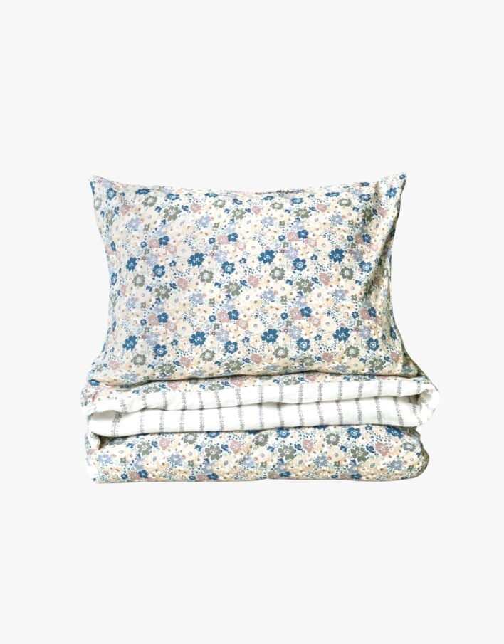 Flanell voodipesukomplekt mitmevärviline - 150x210 cm mitmevärviline - 1