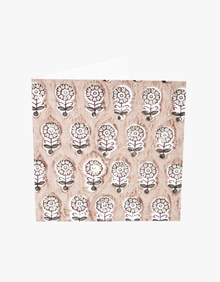 Ümbrikuga kaart sand - 12,7x12,7 cm sand - 1