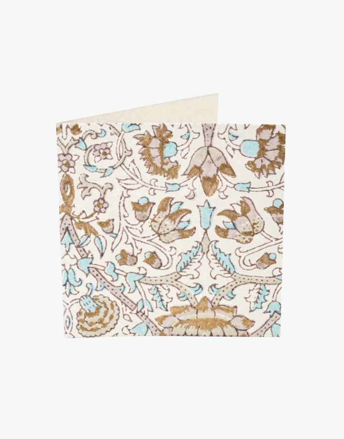 Ümbrikuga kaart mitmevärviline/beez - 8,9x12,7 cm mitmevärviline/beez - 1