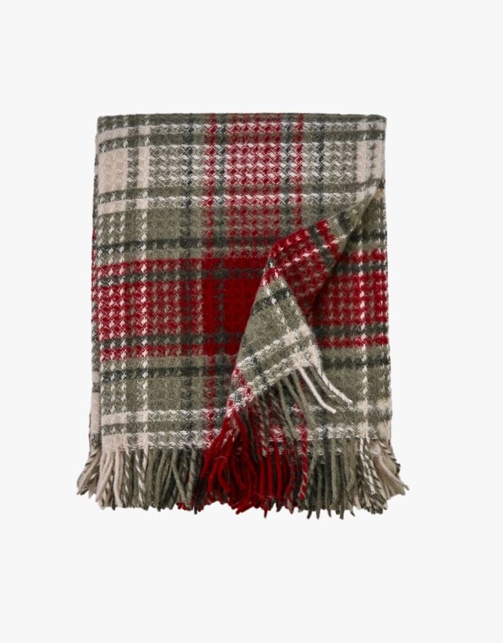 Villapleed mitmevärviline/punane - 130x170 cm mitmevärviline/punane - 1