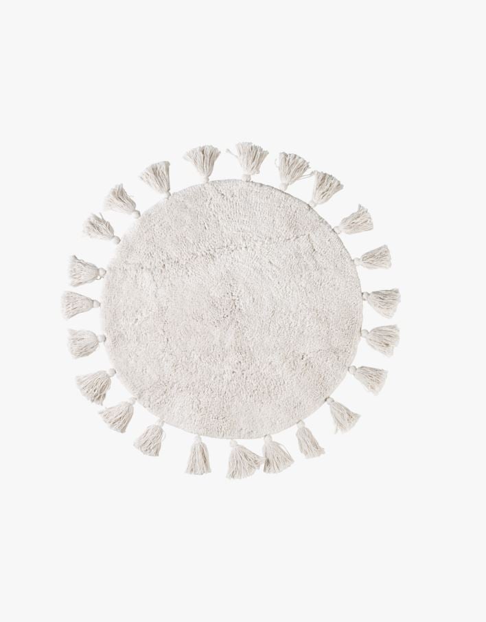 Vannitoamatt loodusvalge - 60x60 cm loodusvalge - 1