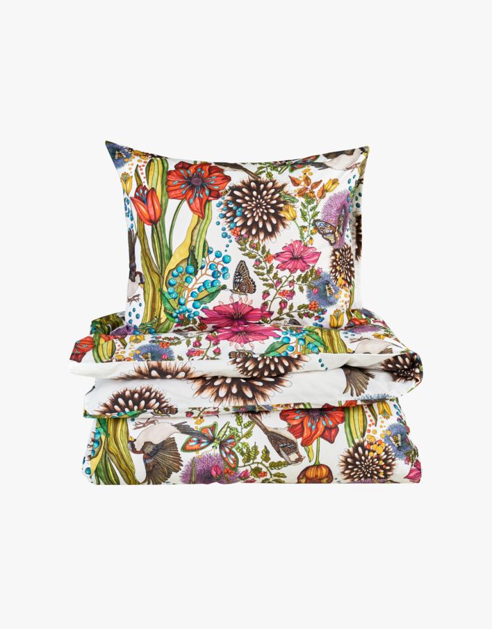 Voodipesukomplekt perkalpuuvillast mitmevärviline - 150x210 cm mitmevärviline - 1