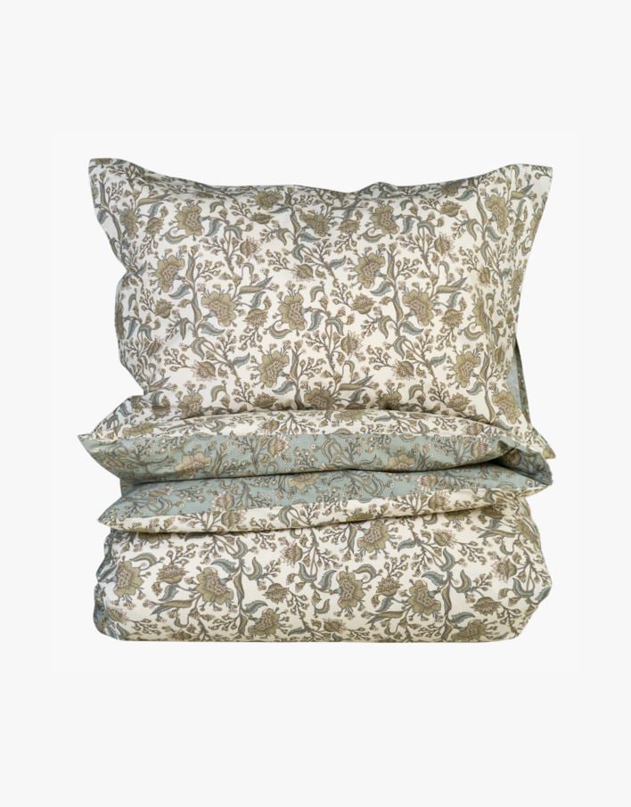 Voodipesukomplekt perkalpuuvillast mitmevärviline - 230x220 cm mitmevärviline - 1