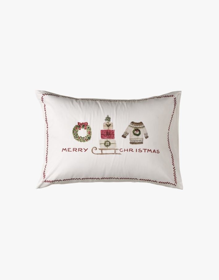 Puuvillane padjapüür loodusvalge - 50x60 cm loodusvalge - 1