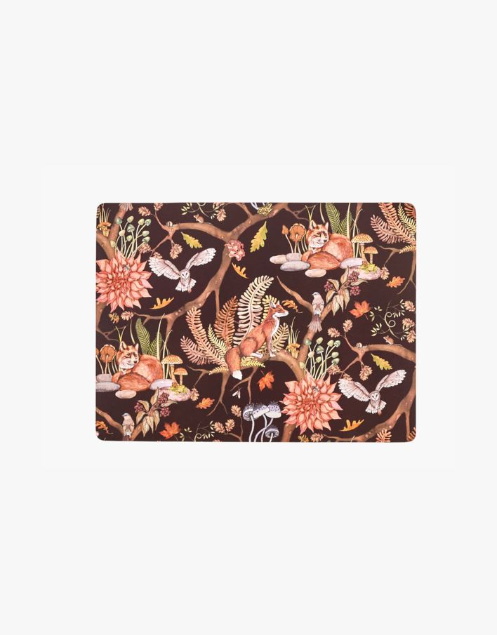 Lauamatt mitmevärviline/pruun - 40x30 cm mitmevärviline/pruun - 1