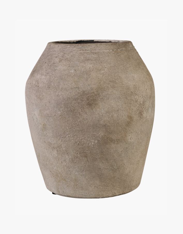 Keraamiline vaas hele beige - 23x23x27 cm hele beige - 1