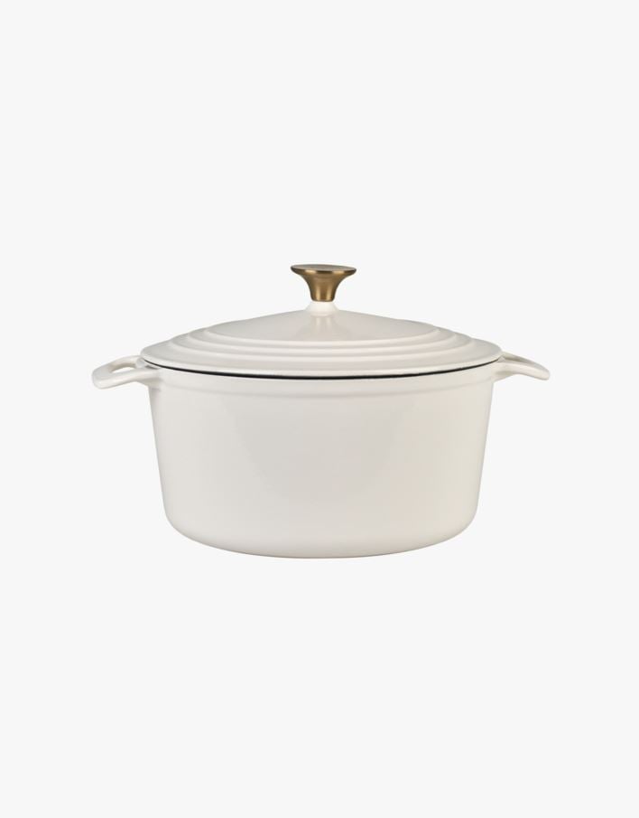 Malmist pott ümmargune kreemikas - 4300ml kreemikas - 1