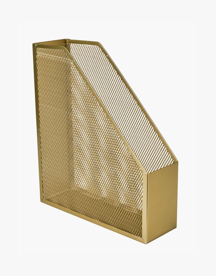 Ajalehehoidja kuldne - 28 cm kuldne - 1