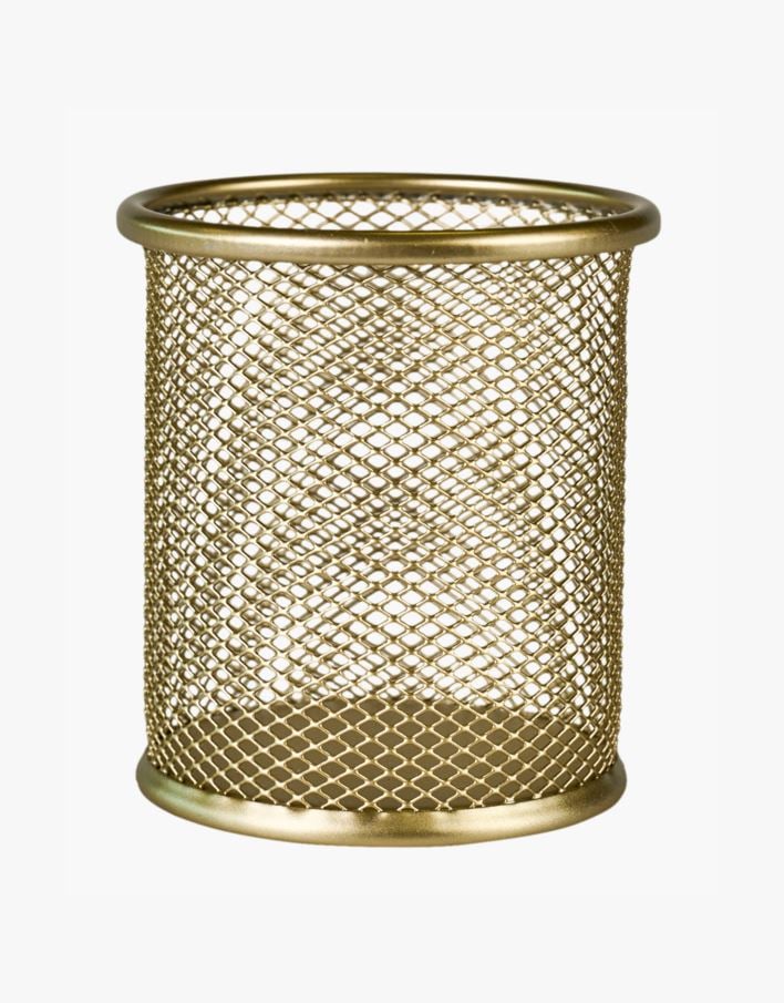 Pliiatsi karp kuldne - 10 cm kuldne - 1