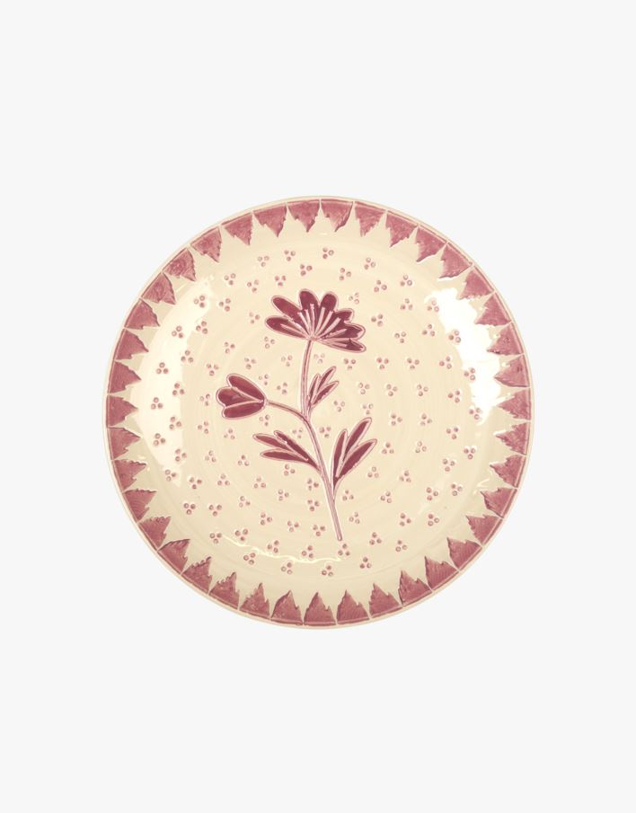 Taldrik punane - ø25,3 punane - 1