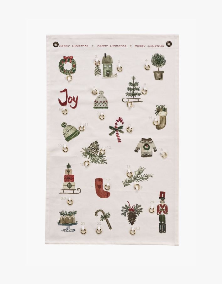 Advendikalender naturaalne toon - 47x75 cm naturaalne toon - 1