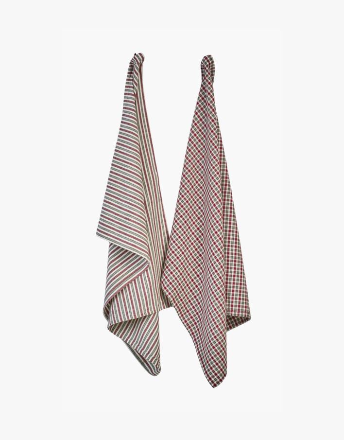 Köögirätik 2tk punane - 50x70 cm punane - 1