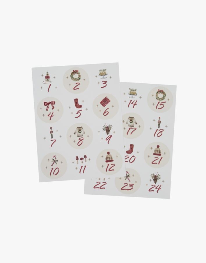 Kleepsud punane - 15x19 cm punane - 1