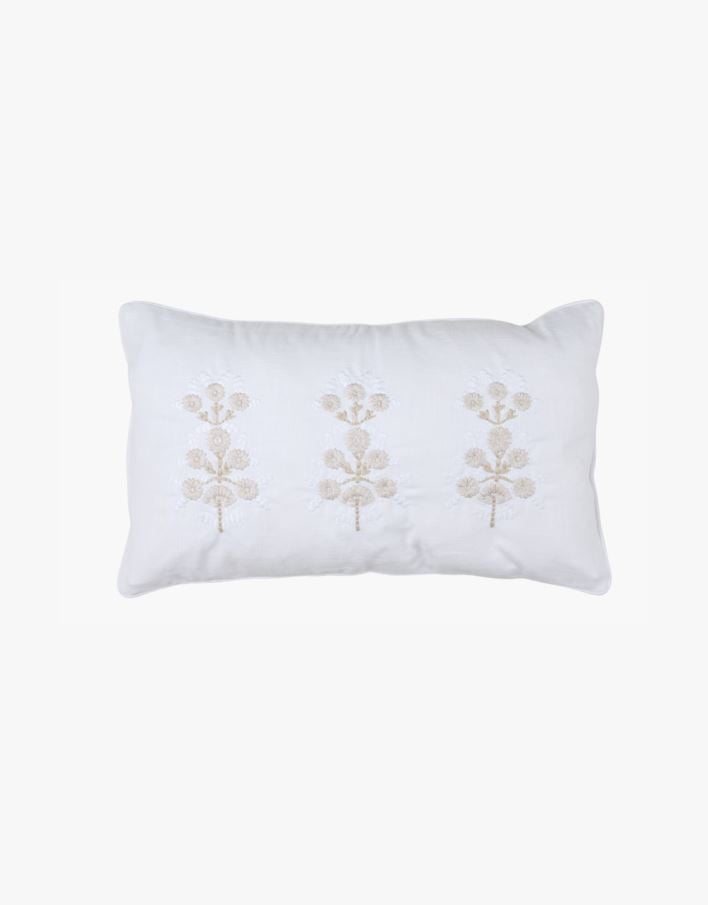 Dekoratiivpadja kate loodusvalge - 30x50 cm loodusvalge - 1