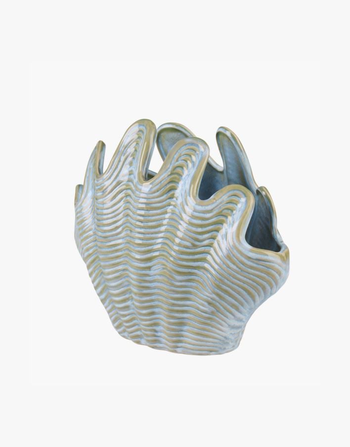 Vaas mitmevärviline/sinine - 24,5x14x21,5 cm mitmevärviline/sinine - 1