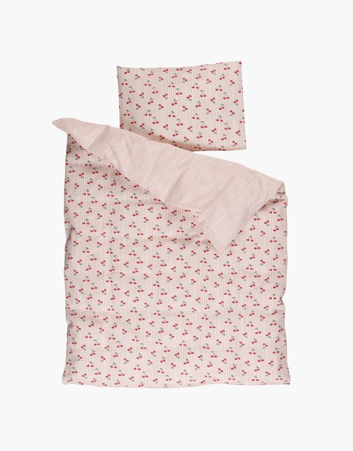 Voodipesukomplekt korall - 100x130 38x55 cm korall - 1