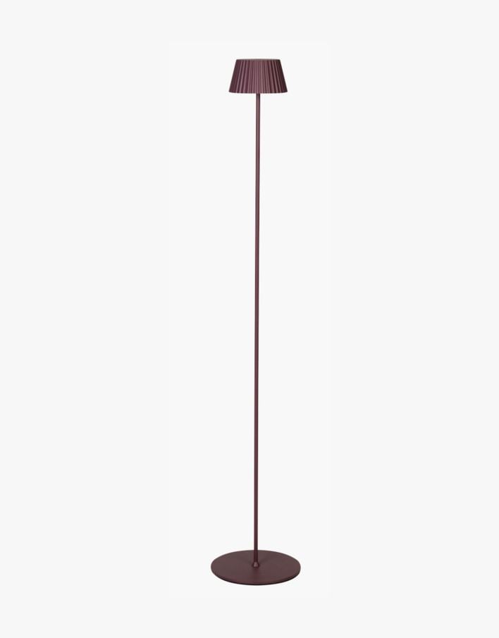 Led põrandalamp tumepunane - 122 cm ø13,5 tumepunane - 1
