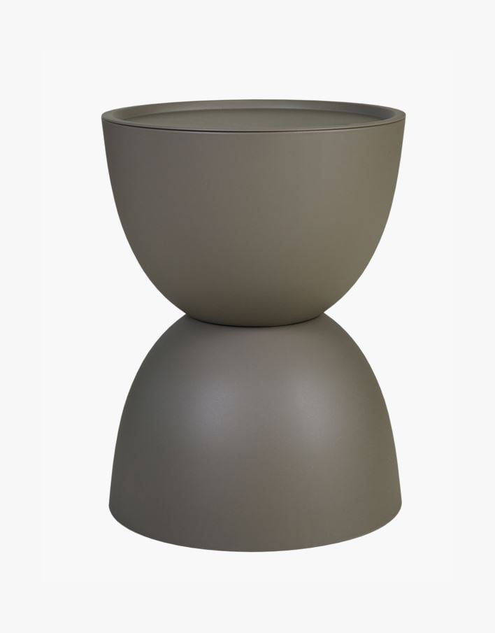 Aialaud hallikaspruun - h46 cm ø34 hallikaspruun - 1