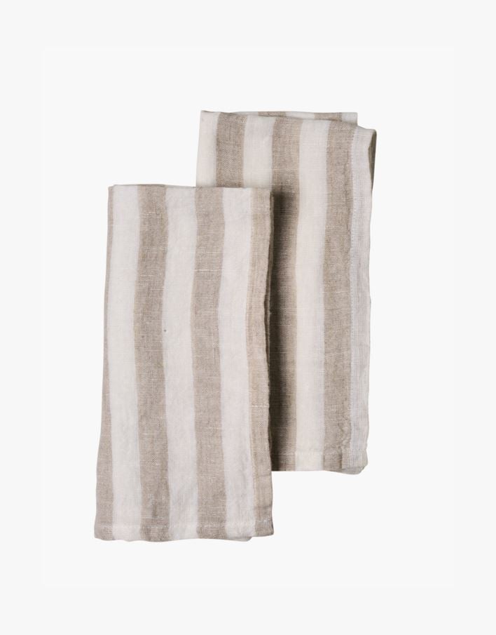 Linane servjett beež - 45x45 cm beež - 1