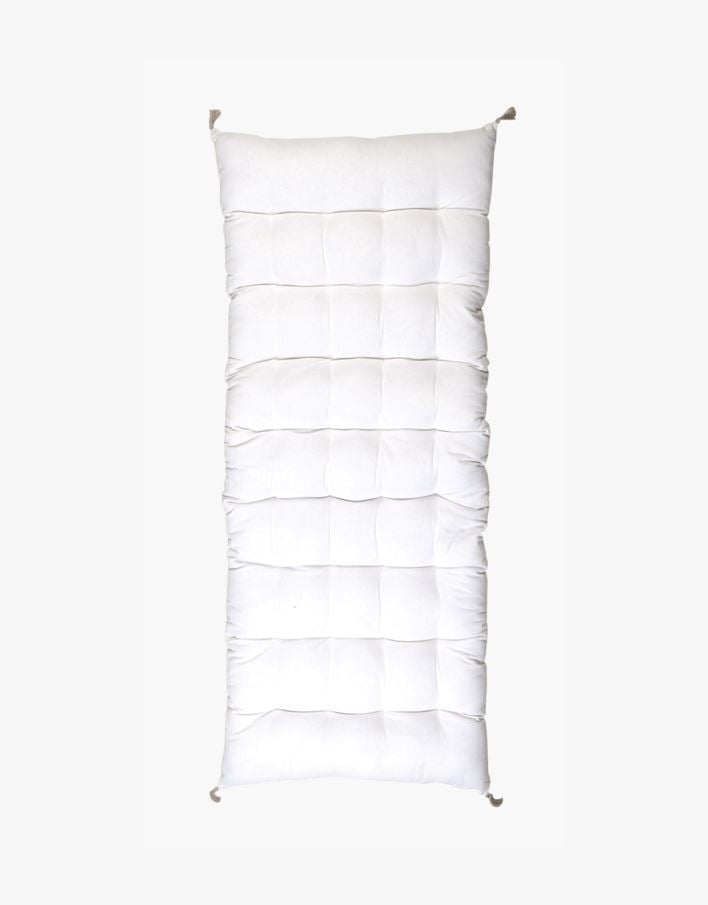 Toolipadi loodusvalge - 60x140x7 cm loodusvalge - 1