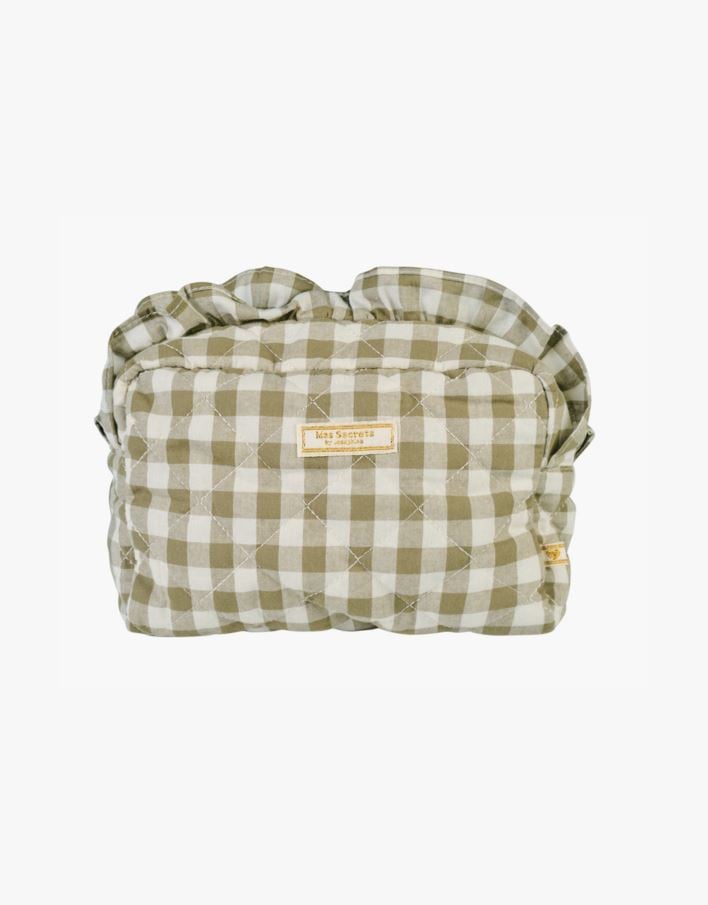 Kosmeetikakott oliiviroheline - 14x20 cm oliiviroheline - 1