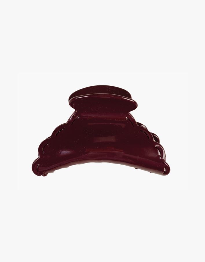 Juukseklamber tumepunane - 11x5x5,5 cm tumepunane - 1