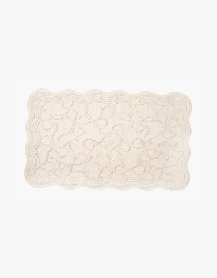 Vannitoamatt loodusvalge - 55x88 cm loodusvalge - 1