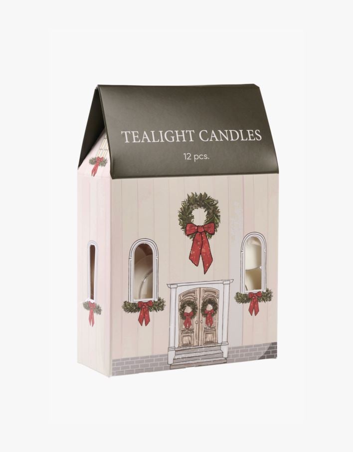 Teevalgustid 12 tk valge - ø4cm valge - 1