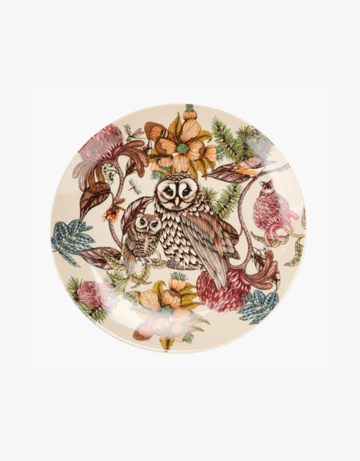 Taldrik mitmevärviline/beez - ø20,5 mitmevärviline/beez - 1