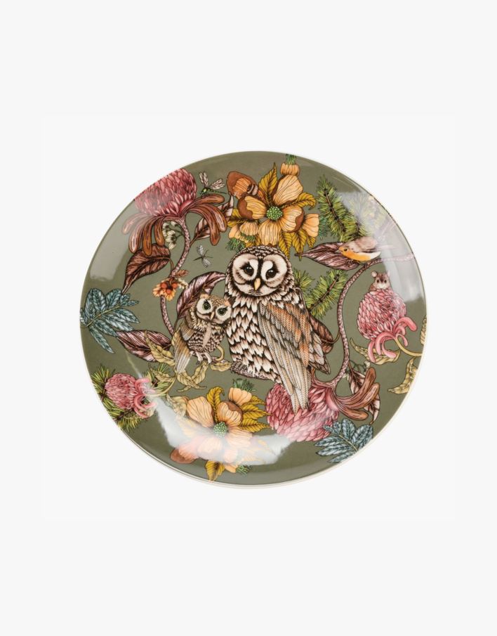 Taldrik mitmevärviline/roheline - ø20,5 mitmevärviline/roheline - 1