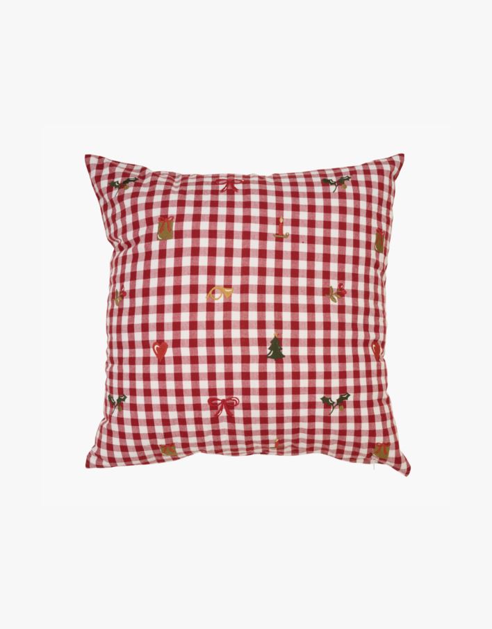 Dekoratiivpadja kate punane - 50x50 cm punane - 1