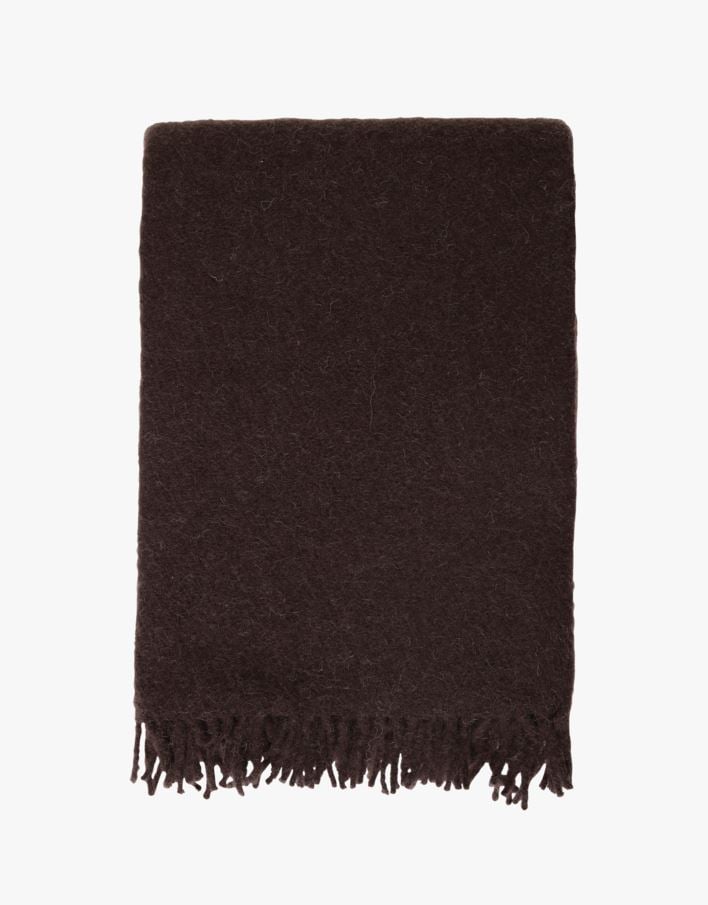 Villapleed tumepruun - 130x170 cm tumepruun - 1