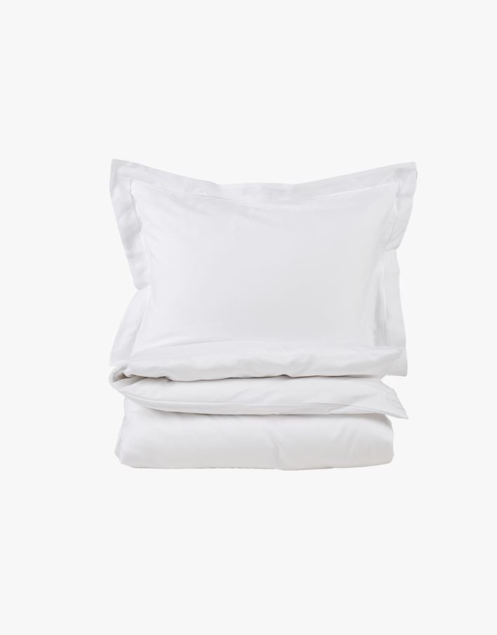 Voodipesukomplekt egiptuse puuvill valge - 230x220 cm valge - 1