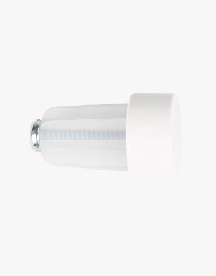 Otsanupp 2tk valge - 22/25 mm valge - 1