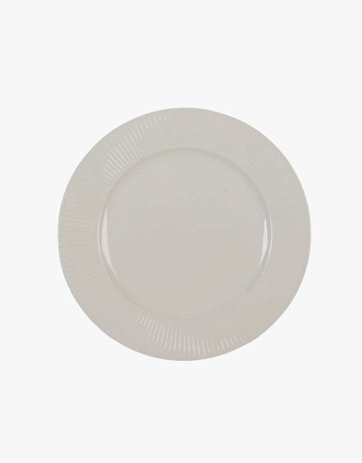 Õhtusöögi taldrik valge - ø26,7 valge - 1
