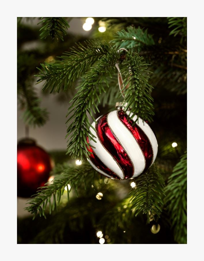 Kuuseehe mitmevärviline/punane - 10x10x10 cm mitmevärviline/punane - 1