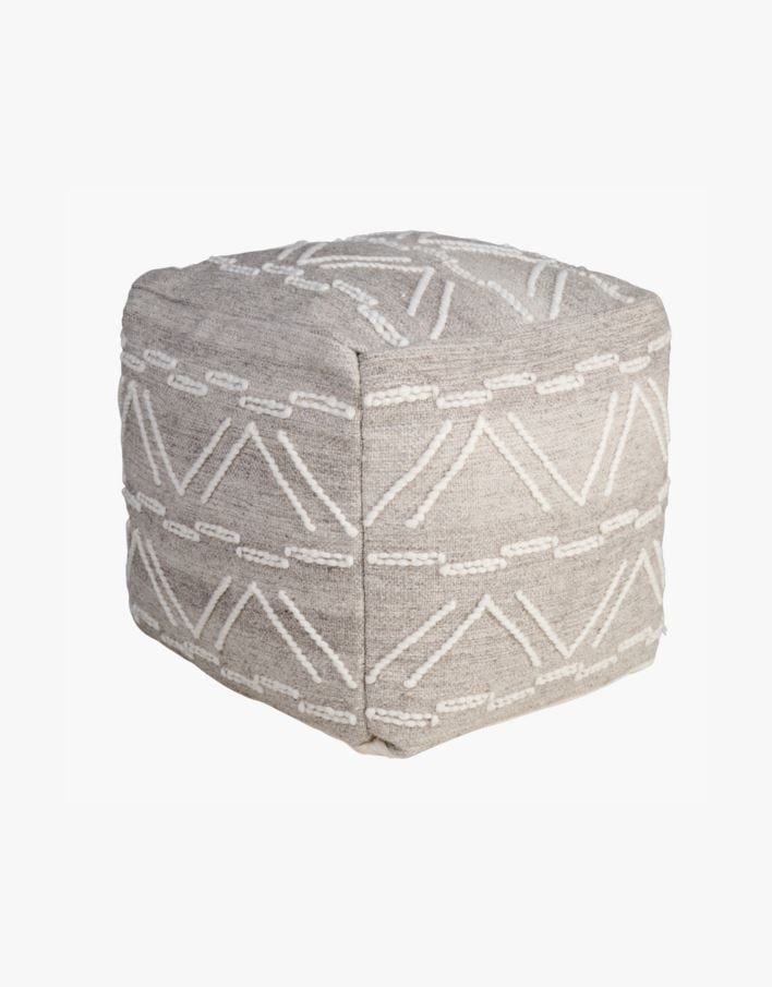 Tumba hele beige - 40x40x40 cm hele beige - 1