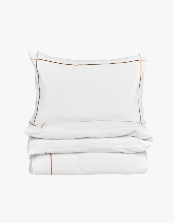 Voodipesukomplekt satiinpuuvillane sand - 150x210 cm sand - 1