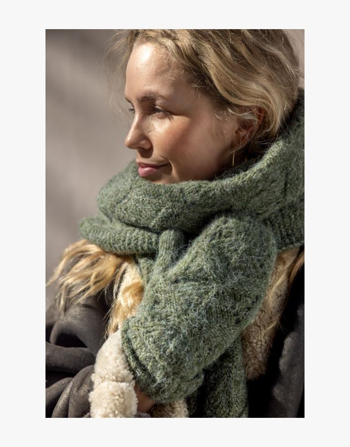 Silmkoeline sall oliiviroheline - 40x200 cm oliiviroheline - 1